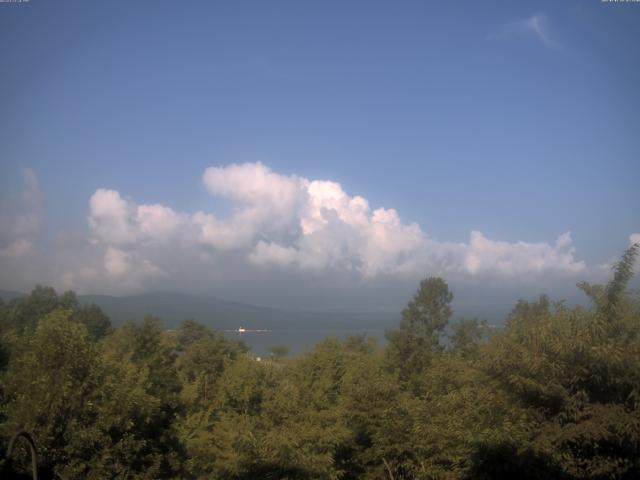 山中湖からの富士山