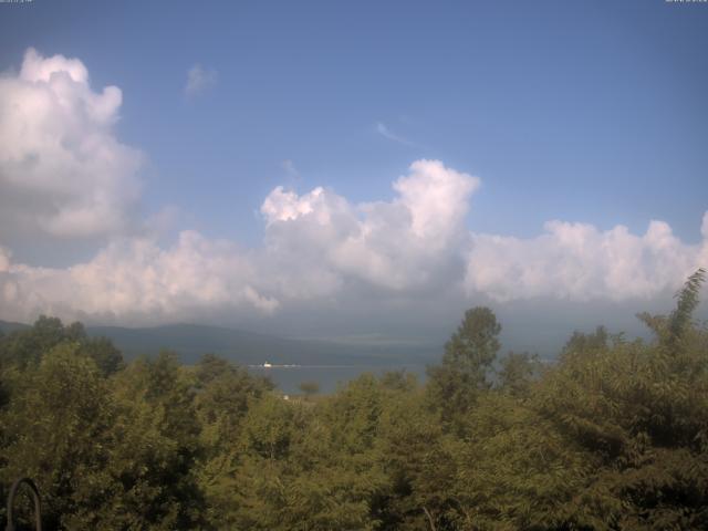 山中湖からの富士山