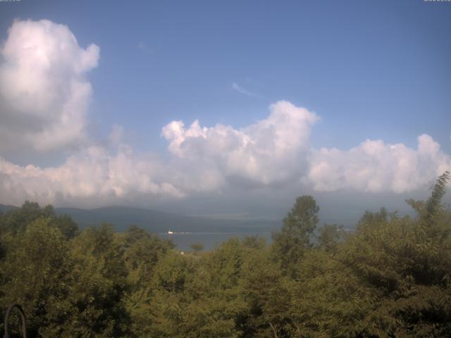 山中湖からの富士山