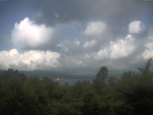 山中湖からの富士山