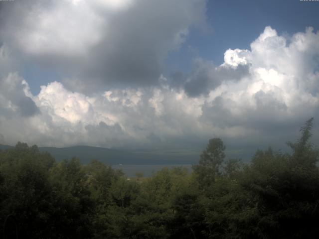 山中湖からの富士山