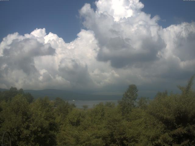 山中湖からの富士山