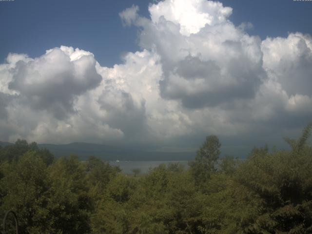 山中湖からの富士山