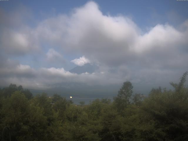 山中湖からの富士山