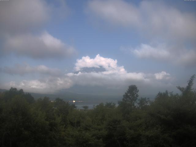 山中湖からの富士山