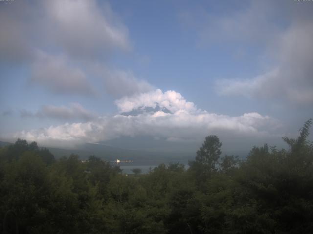 山中湖からの富士山