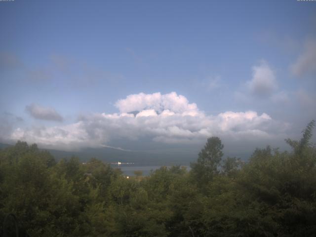 山中湖からの富士山