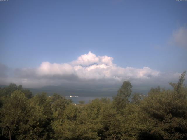 山中湖からの富士山