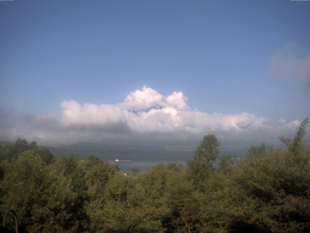 山中湖からの富士山