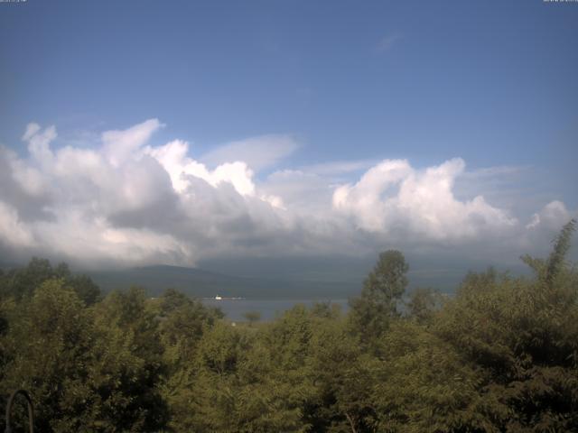 山中湖からの富士山