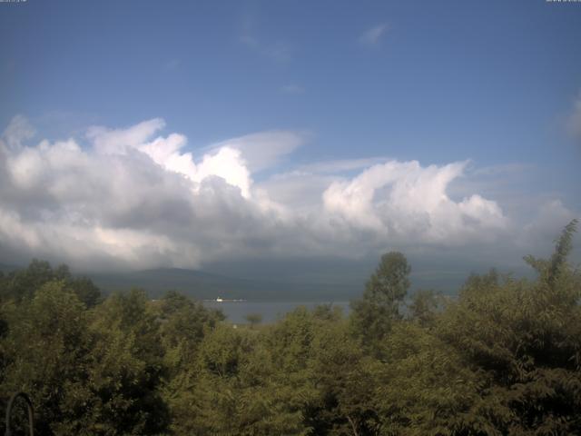 山中湖からの富士山