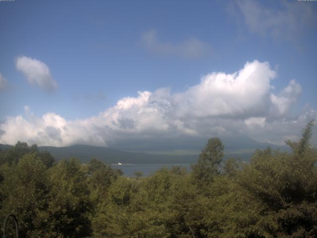 山中湖からの富士山