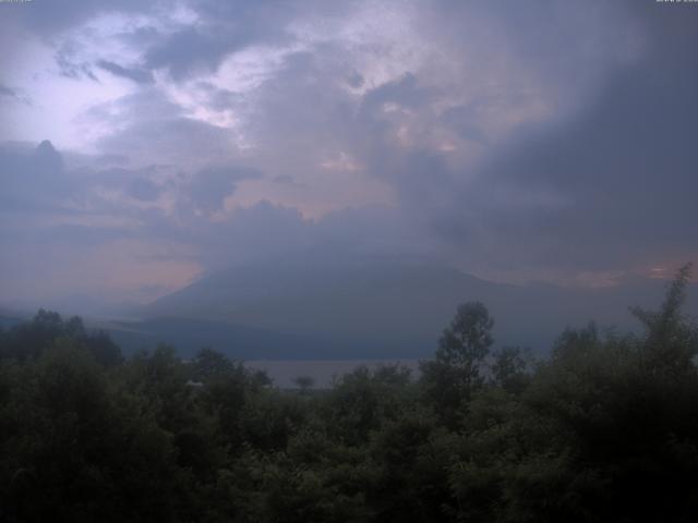 山中湖からの富士山