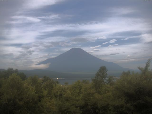 山中湖からの富士山