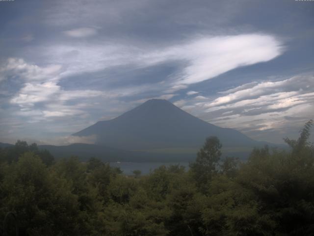 山中湖からの富士山