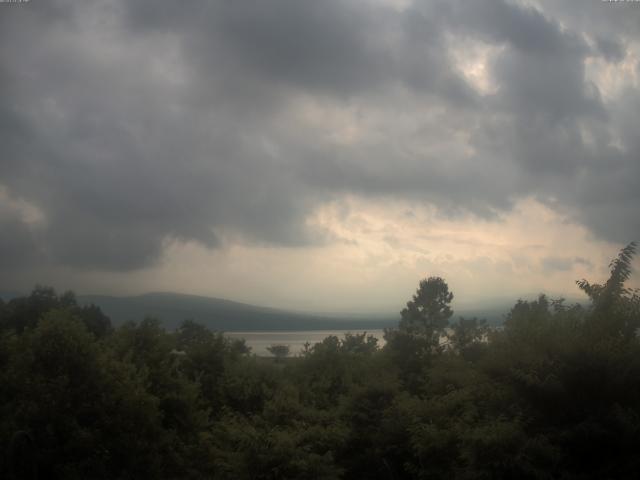 山中湖からの富士山