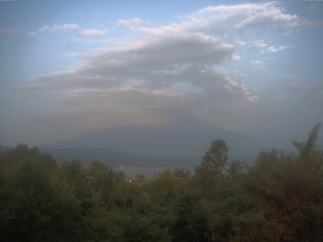 山中湖からの富士山