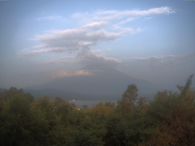 山中湖からの富士山