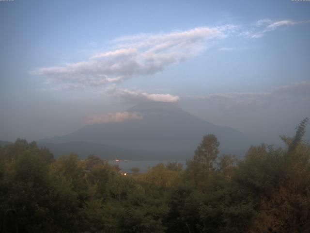 山中湖からの富士山