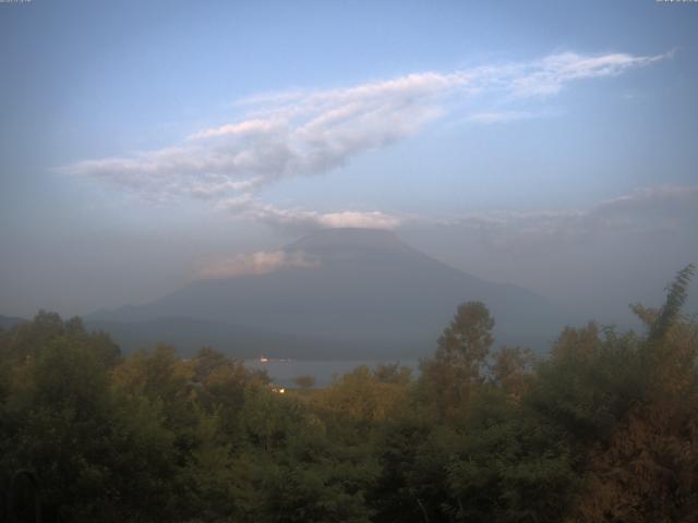 山中湖からの富士山