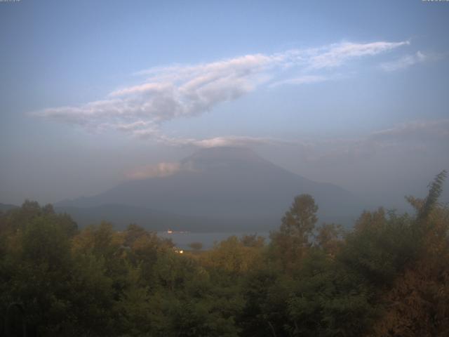 山中湖からの富士山