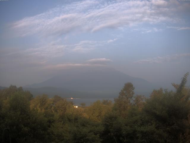 山中湖からの富士山