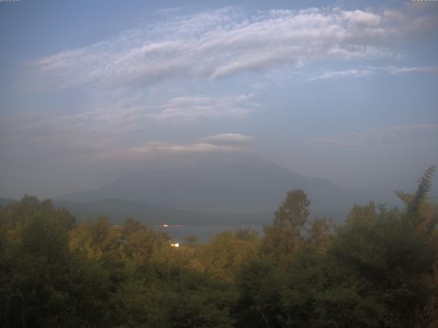 山中湖からの富士山