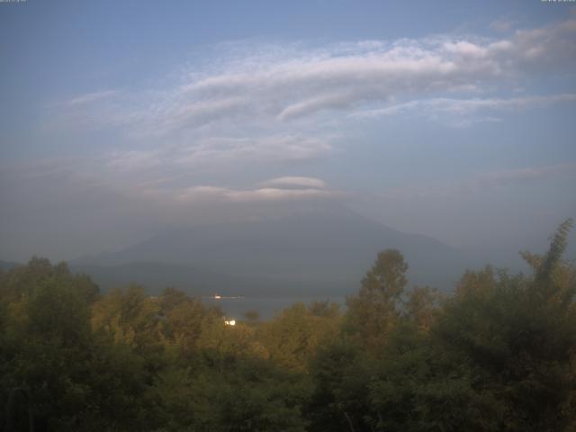 山中湖からの富士山