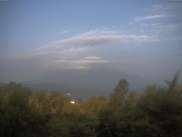 山中湖からの富士山