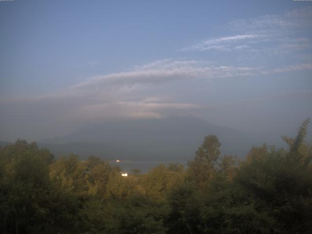 山中湖からの富士山