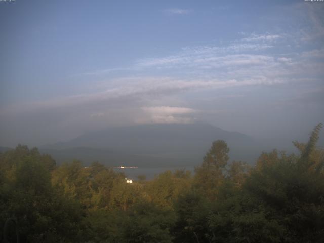 山中湖からの富士山