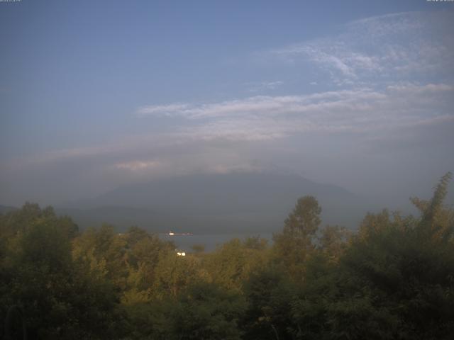 山中湖からの富士山