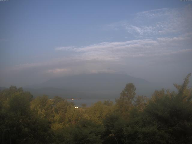 山中湖からの富士山