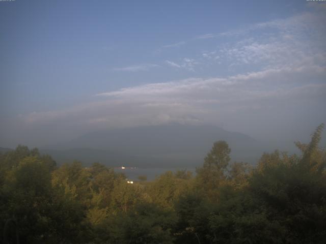山中湖からの富士山