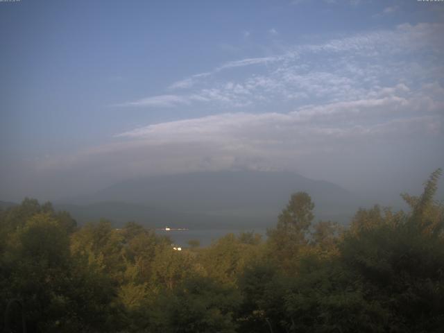 山中湖からの富士山