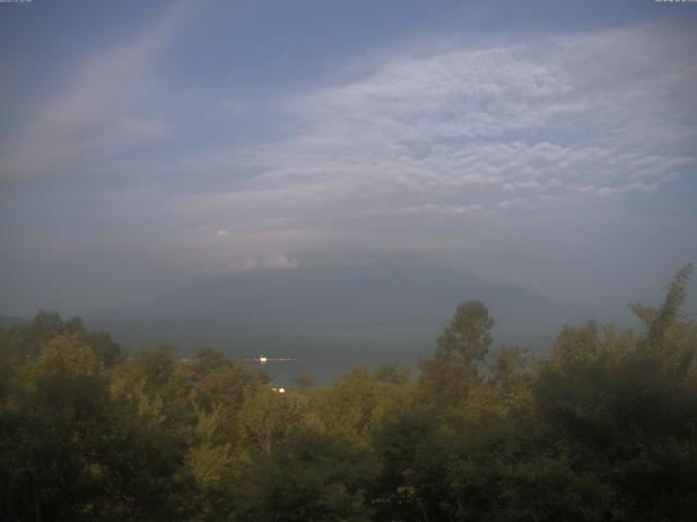 山中湖からの富士山