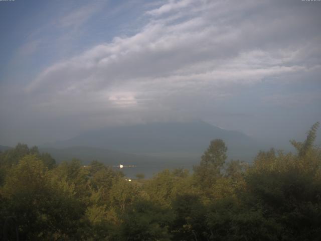 山中湖からの富士山