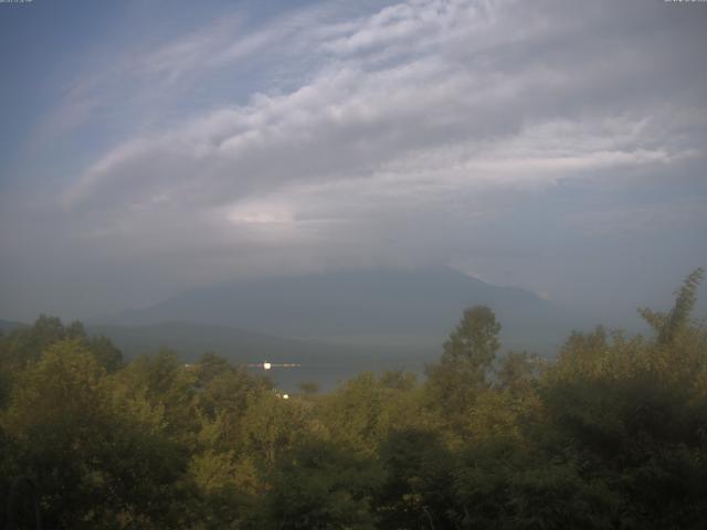 山中湖からの富士山