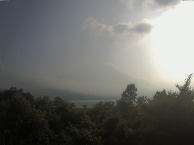 山中湖からの富士山