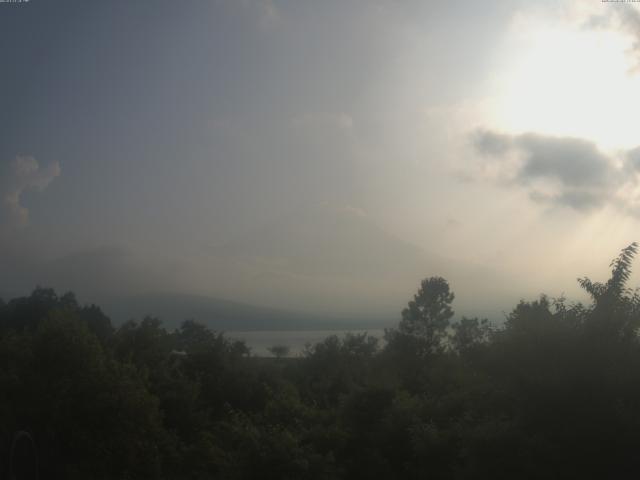 山中湖からの富士山