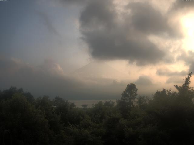 山中湖からの富士山