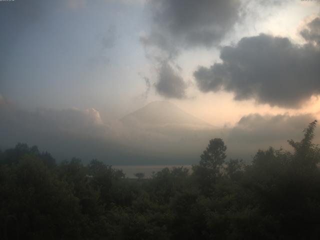 山中湖からの富士山