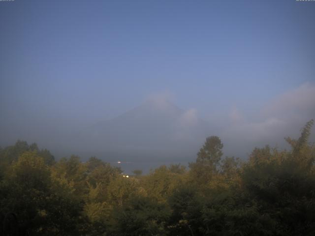 山中湖からの富士山