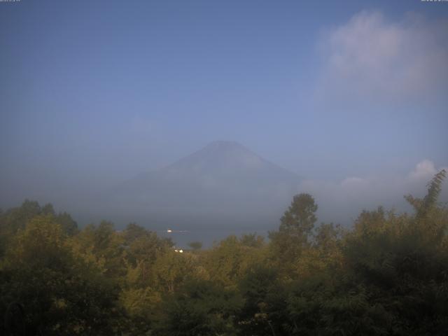 山中湖からの富士山