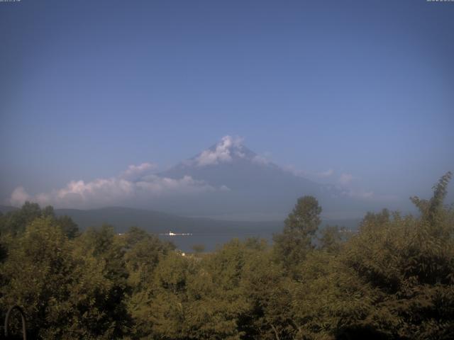 山中湖からの富士山