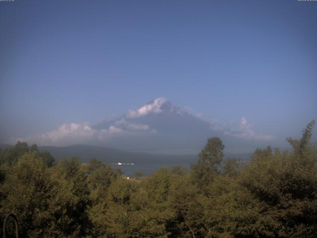 山中湖からの富士山