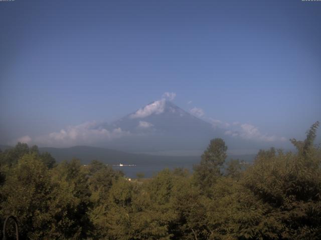 山中湖からの富士山