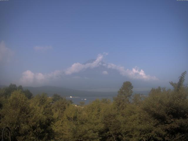 山中湖からの富士山