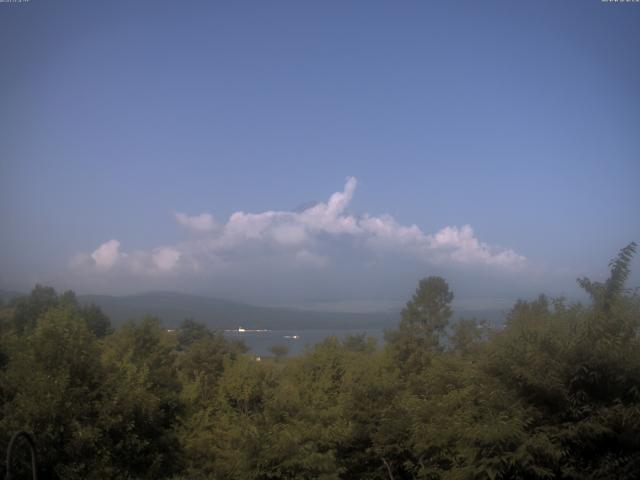 山中湖からの富士山