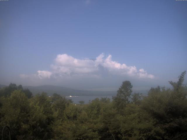 山中湖からの富士山